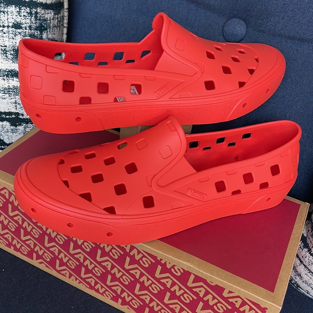 Vans Trek Slip-On Orange MEN`S - Picture 11 of 16
